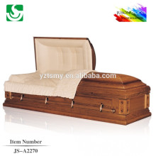 Classic American standard new design casket solid wood